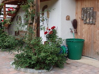 Aufgang Ferienhaus